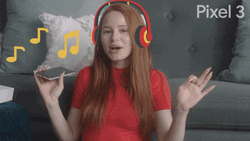 Google Pixel 3 Madelaine Petsch GIF