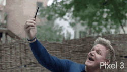 Google Pixel 3 Selfie Countdown GIF