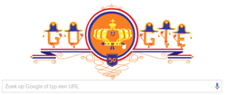 Google Search King's Day Icon GIF