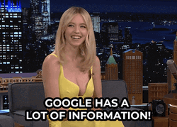 Google Sydney Sweeney Fallon Tonight GIF