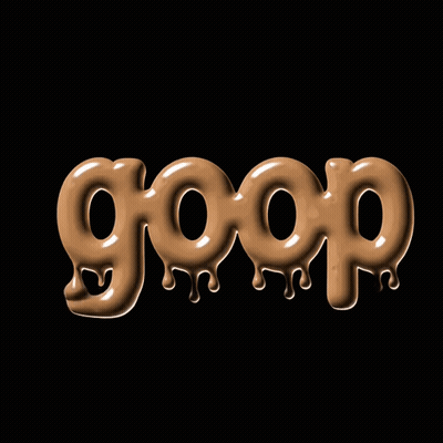Goop Written In Chocolate GIF