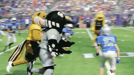 Gophers Run For The Goal GIF