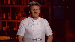 Gordon Ramsay Oh No Disappointed