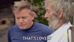 Gordon Ramsay That's Lovely GIF