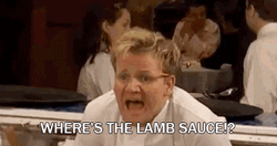 Gordon Ramsay Where's The Lamb Sauce