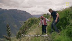 Gordon Ramsey Hiking With Local GIF