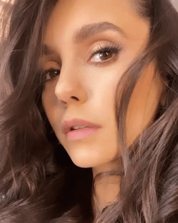 Gorgeous Face Nina Dobrev GIF