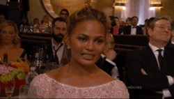 Gorgeous Girl Blank Stare Awards Night GIF