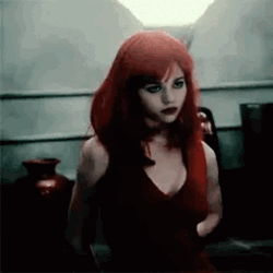 Gorgeous India Eisley Red Hair GIF
