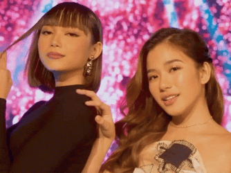 Gorgeous Ppop Bini Gwen Aiah Posing GIF