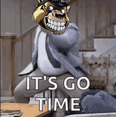 Gorilla Saying Its Go Time GIF
