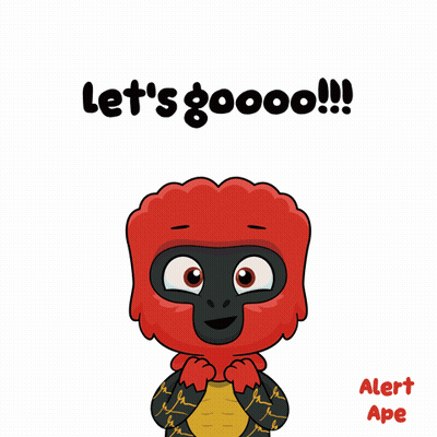 Gorilla Saying Lets Gooo And Yes GIF