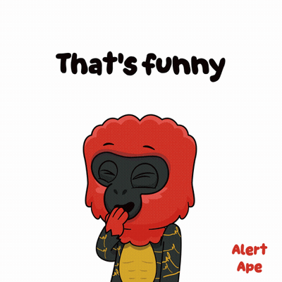 Gorilla Saying That's Funny Alert Ape GIF