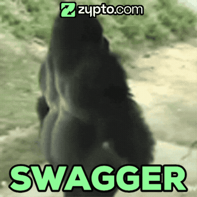 Gorilla Swagger GIF