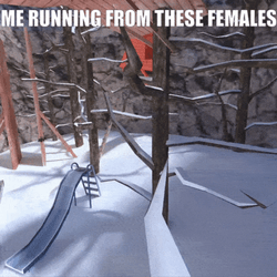 Gorilla Tag Staying Away From Females GIF