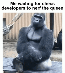 Gorilla Waiting Meme GIF