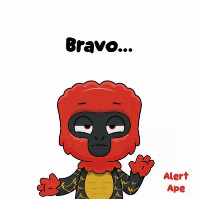 Gorilla With Bravo GIF