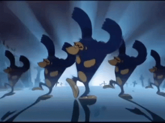 Gorillaz Clint Eastwood Dancing GIF