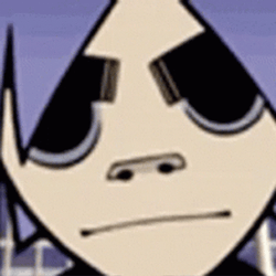 Gorillaz Evil Smile GIF
