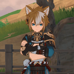 Gorou Genshin Mood Swings GIF