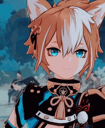 Gorou Genshin Under The Rain GIF