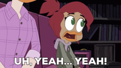 Gosalyn Mallard Uh Yeah GIF