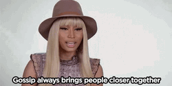 Gossip Brings People Closer Together GIF