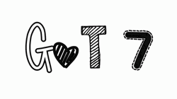 GOT 7 Kpop Group Name GIF