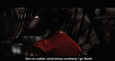 Got No Rudder Wind Blows North GIF