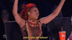 Got Talent Jesus Take The Wheel GIF