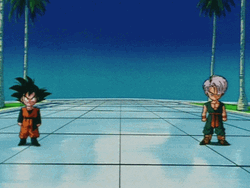 Goten And Trunks Dancing GIF