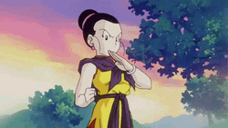 Goten Chichi Fight GIF
