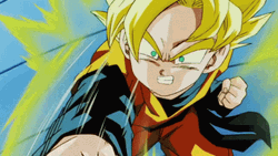 Goten Rapid Fire Fist GIF