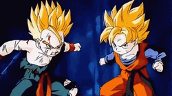 Goten Trunks Power GIF