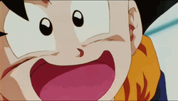 Goten Twinkling Eyes GIF