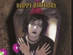 Goth Happy Birthday Death