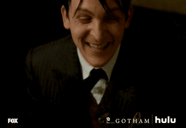 Gotham Man Laughing Muahahaha GIF