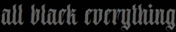 Gothic All Black Everything GIF