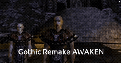 Gothic Remake Awaken Video Game Screenshot GIF