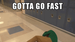 Gotta Go Fast GIF