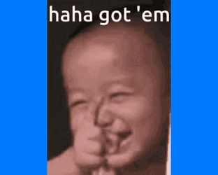 Gottem Pointing Haha Got Em GIF