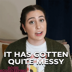 Gotten Quite Messy Lauren DeThomasis GIF