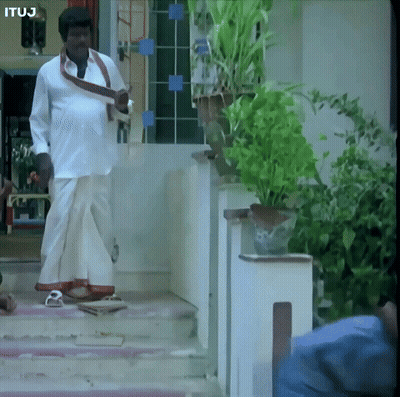 Goundamani Kicking Ituj GIF