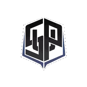 GP Logo In Hexagon Sticker