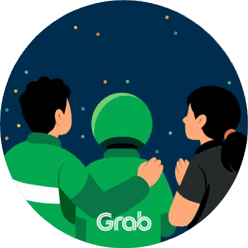 Grab Grabmy Sticker