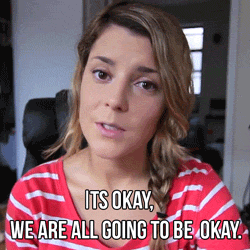 Grace Helbig Its Ok GIF