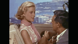 Grace Kelly And Cary Kissing Scene