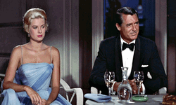 Grace Kelly Dinner With Cary Grant