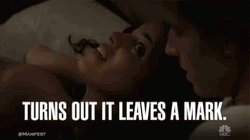 Grace Stone Hates Hickey Marks GIF