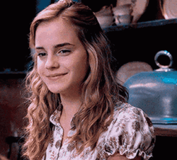 Graceful Hermione In Blouse GIF